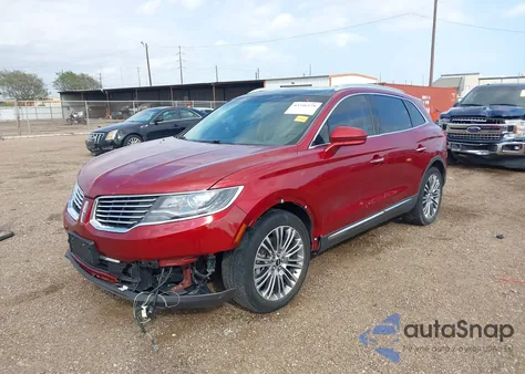 2016 Lincoln Mkx Reserve z USA, uszkodzony, nr VIN 2LMTJ6LR5GBL82249